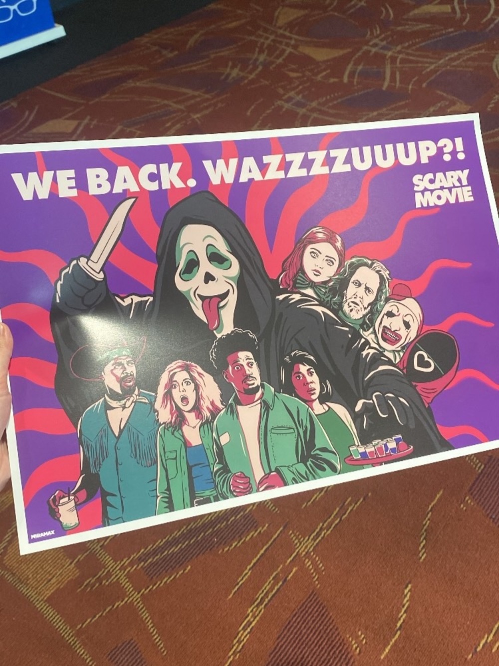 Scary Movie 6 RARE Limited Edition Movie Poster AMC Movie Poster